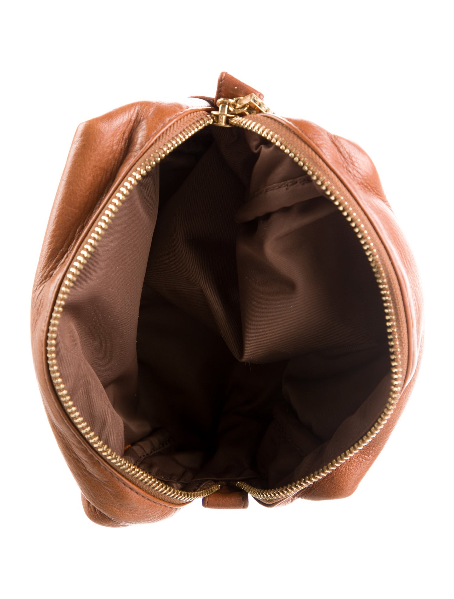 Tory Burch Leather Cosmetic Bag