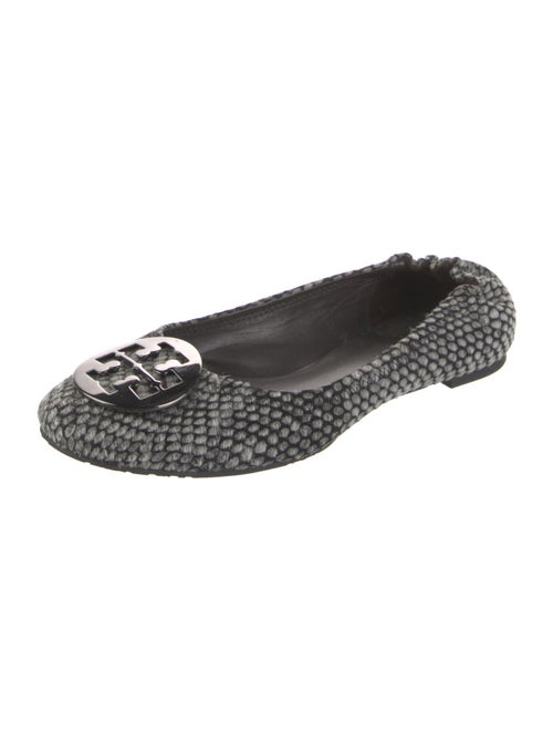 Tory Burch Ponyhair Printed Ballet Flats