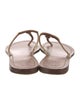 Tory Burch Leather Flip Flops