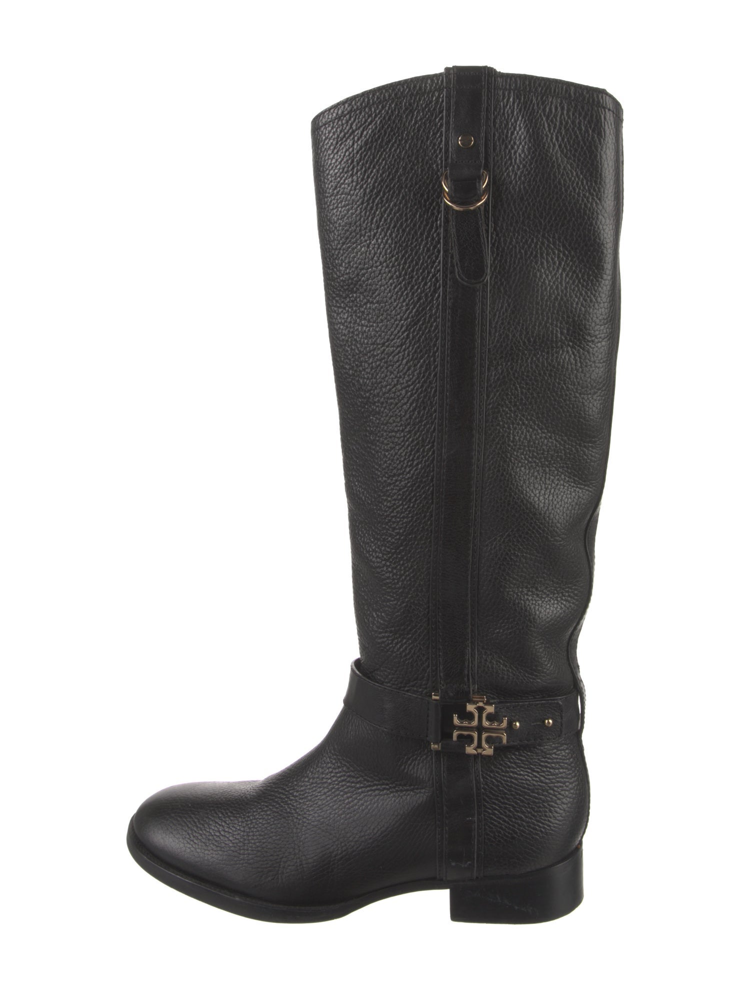 Tory Burch Leather Riding Boots