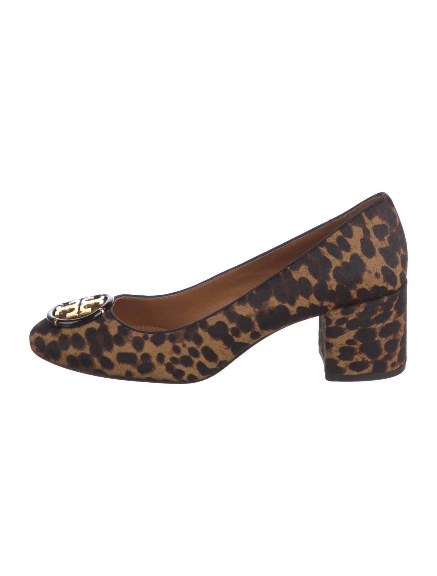 Tory Burch Ponyhair Animal Print Pumps