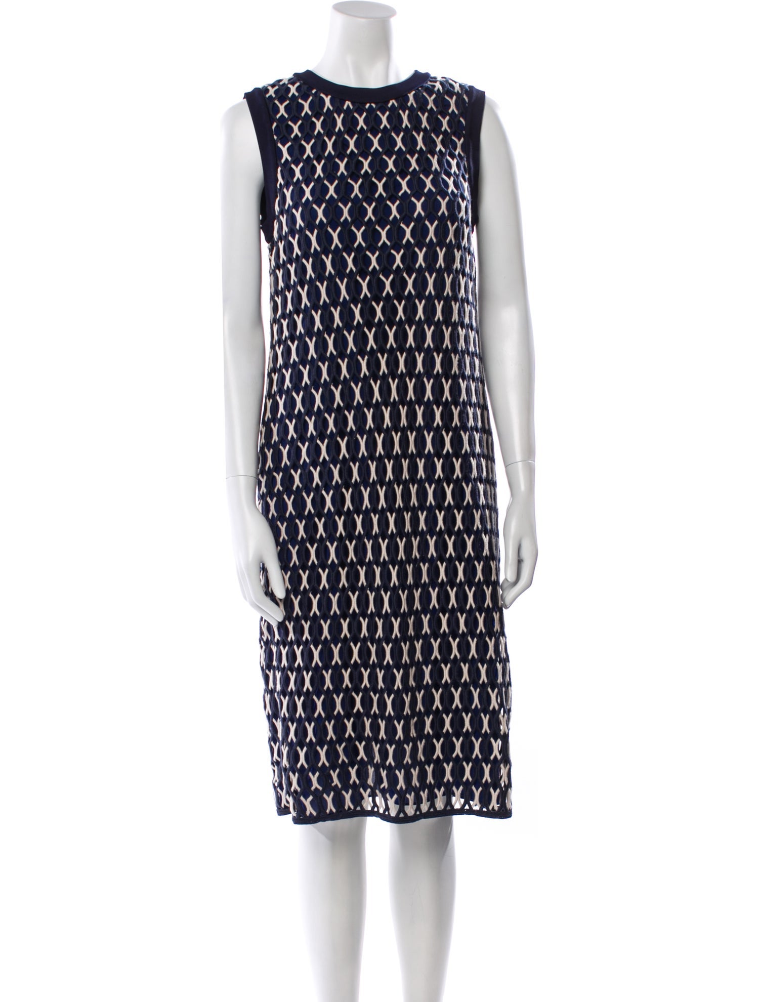 Tory Burch Printed Knee-Length Dress
