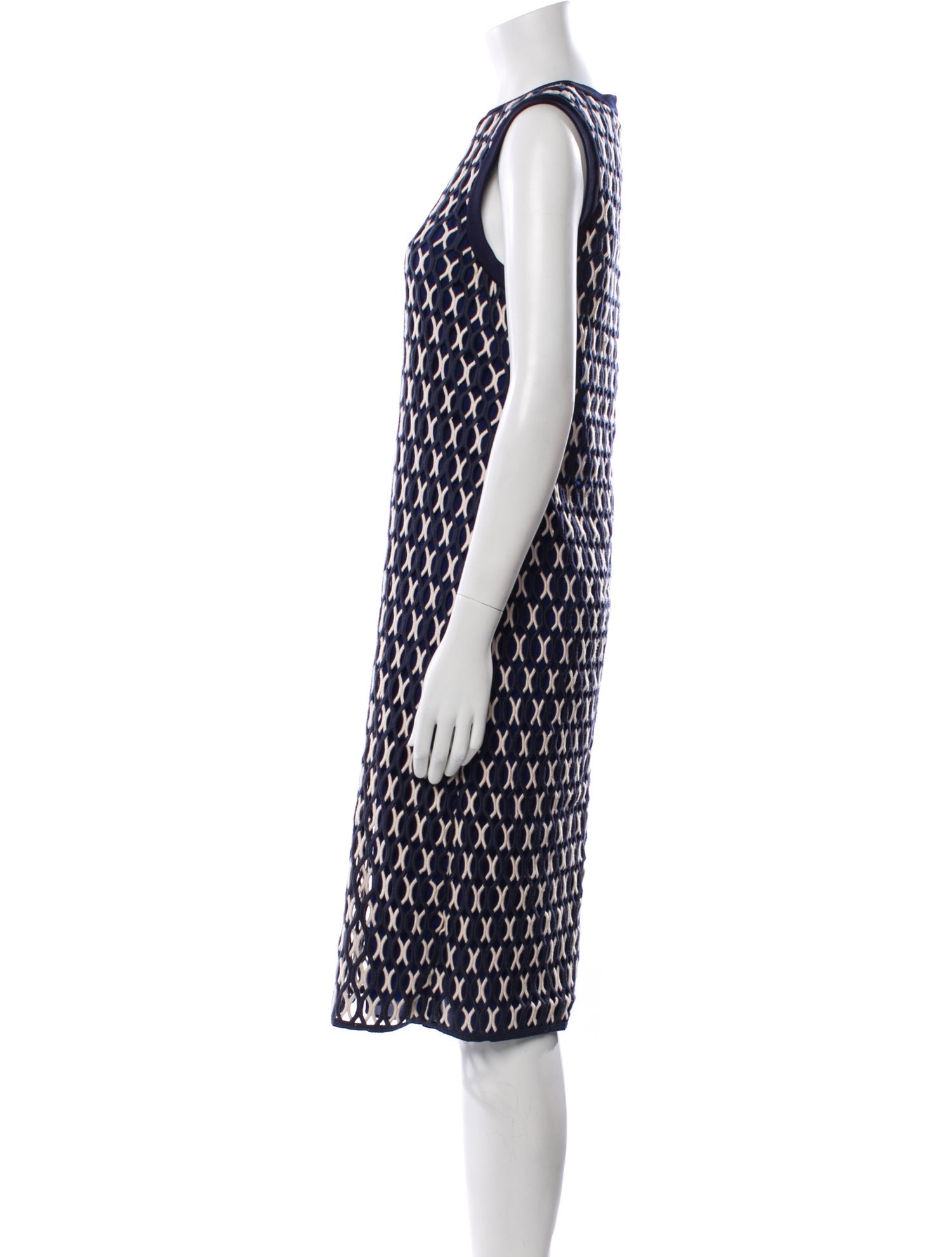 Tory Burch Printed Knee-Length Dress
