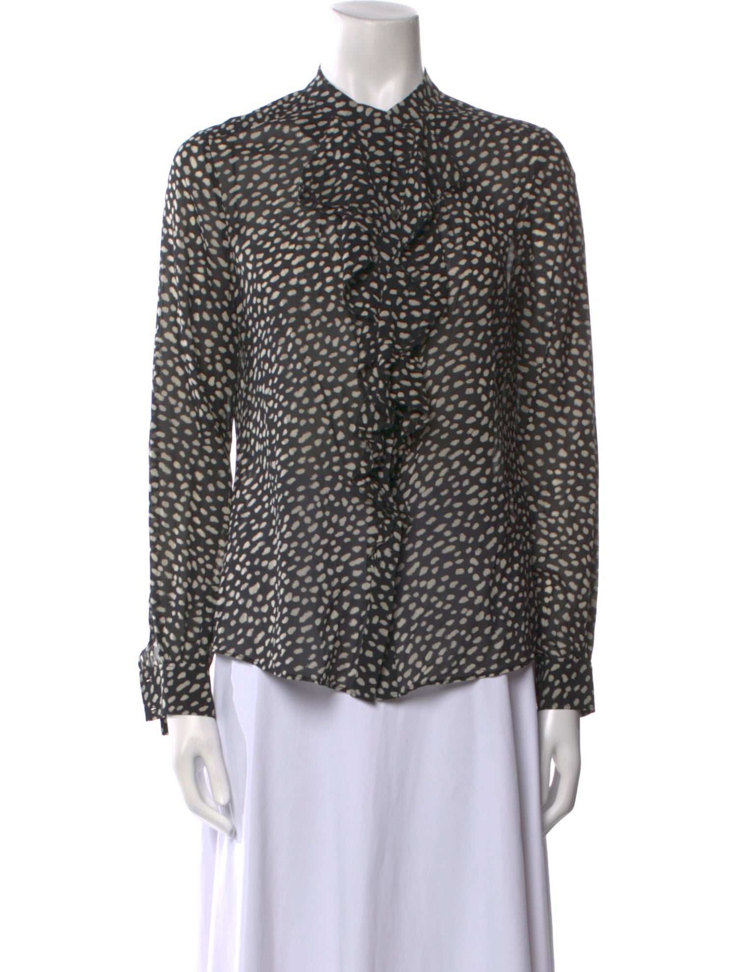 Tory Burch Silk Printed Blouse