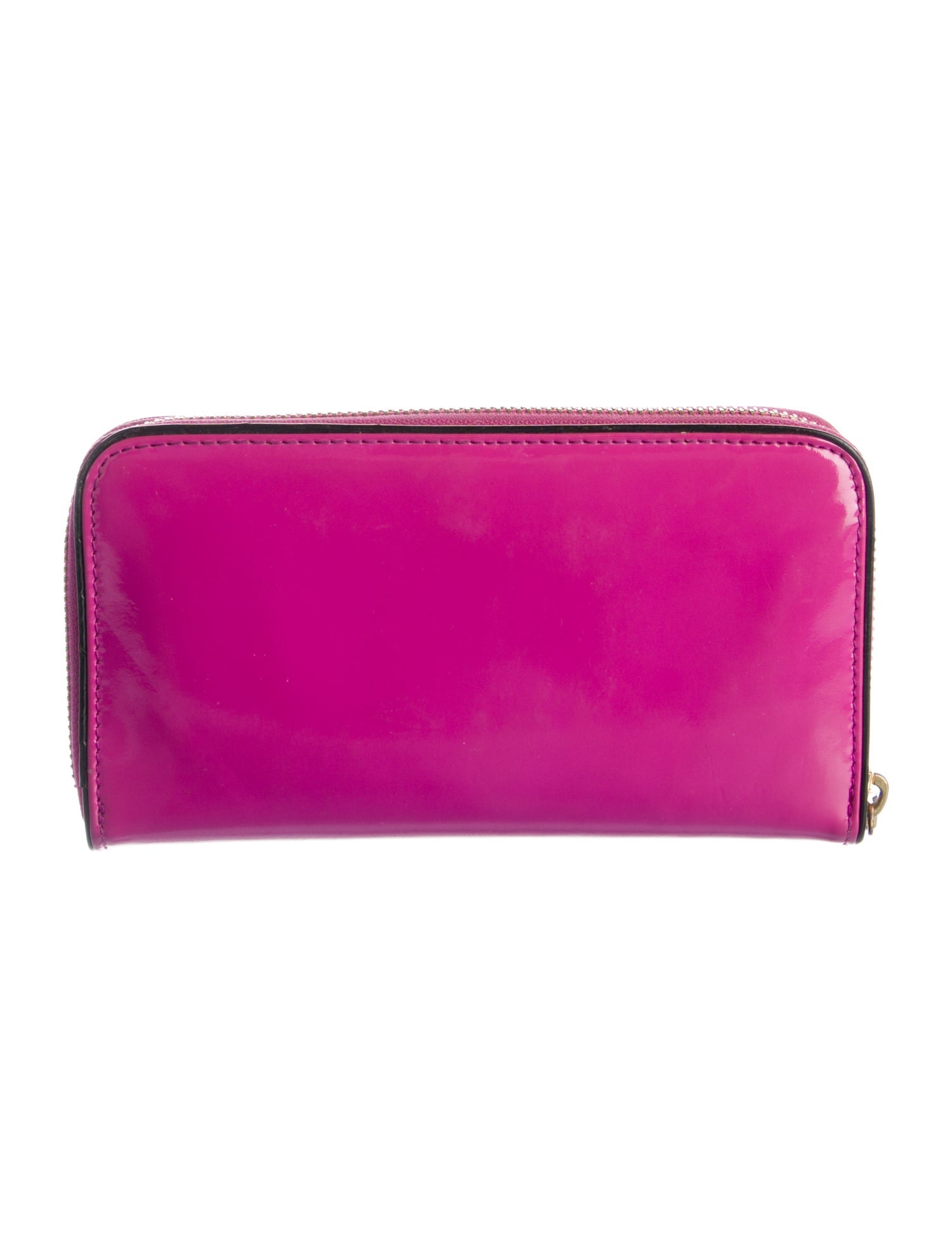 Tory Burch Patent Leather Continental Wallet