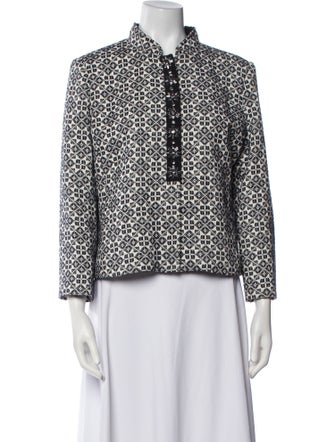 Tory Burch Printed Evening Jacket