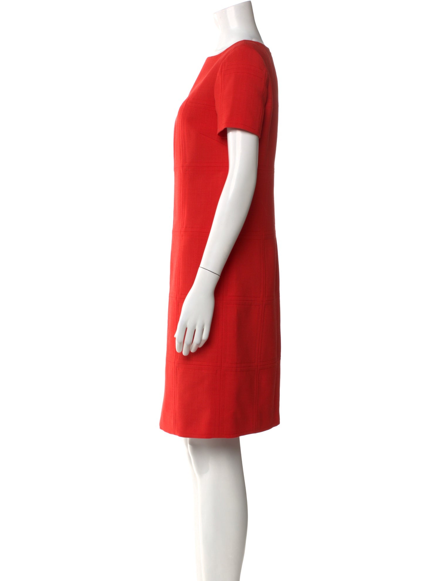 Tory Burch Bateau Neckline Knee-Length Dress