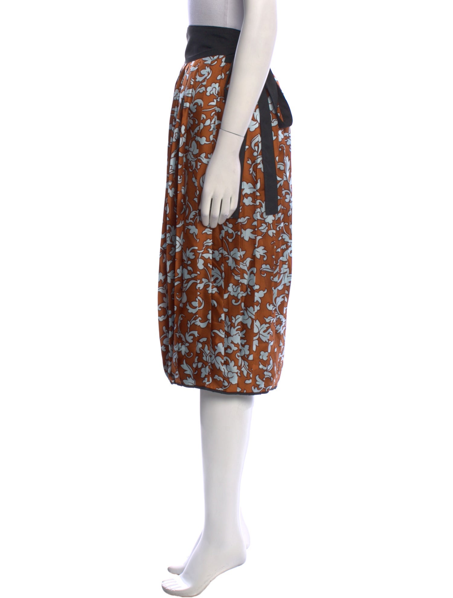 Tory Burch Silk Knee-Length Skirt