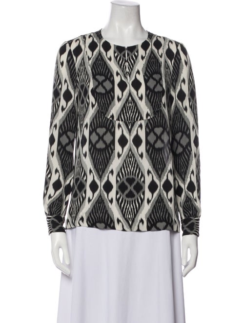Tory Burch Silk Printed Blouse