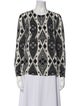 Tory Burch Silk Printed Blouse
