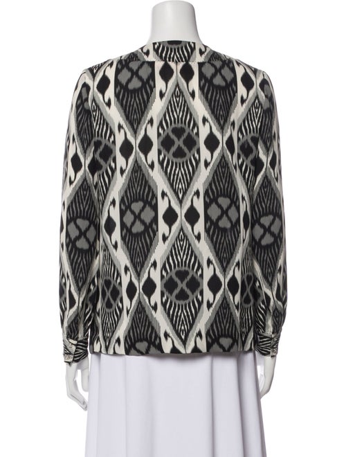 Tory Burch Silk Printed Blouse