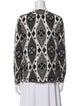 Tory Burch Silk Printed Blouse