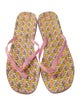 Tory Burch Rubber Printed Flip Flops