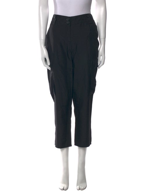 Tory Burch Silk Straight Leg Pants