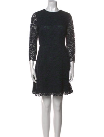 Tory Burch Lace Pattern Mini Dress