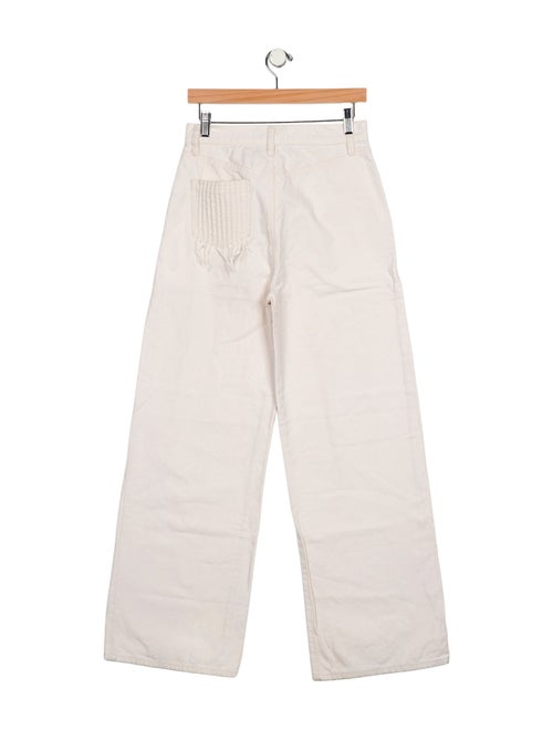 Tory Burch High-Rise Wide Leg Jeans