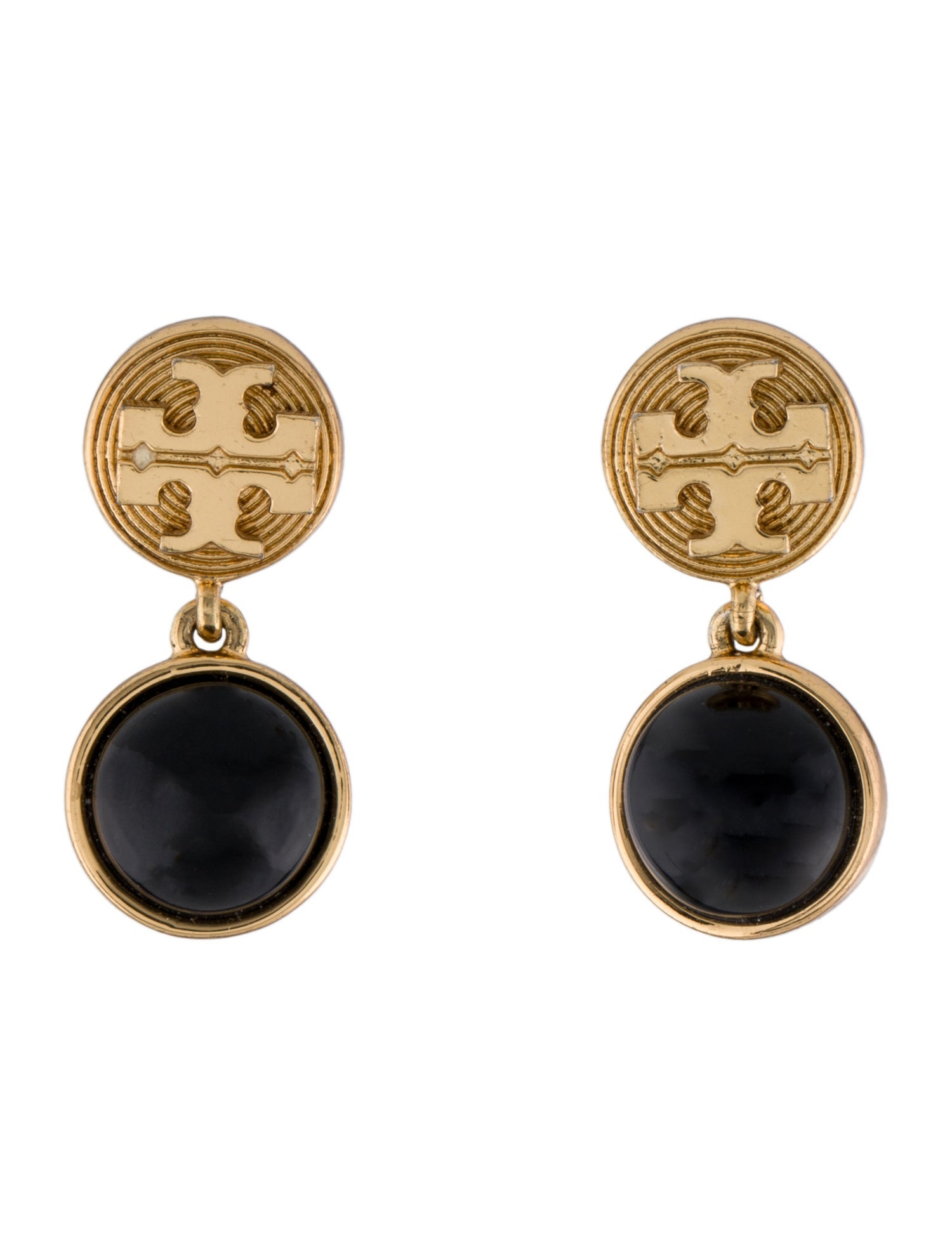 Tory Burch Livia Resin Drop Earrings
