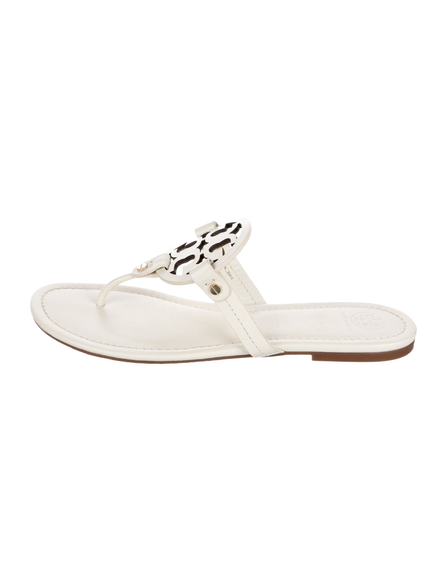 Tory Burch Leather Slides