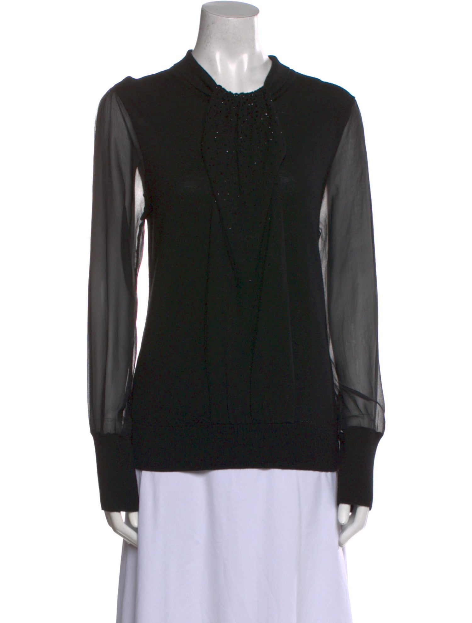 Tory Burch Wool Crew Neck Sweater