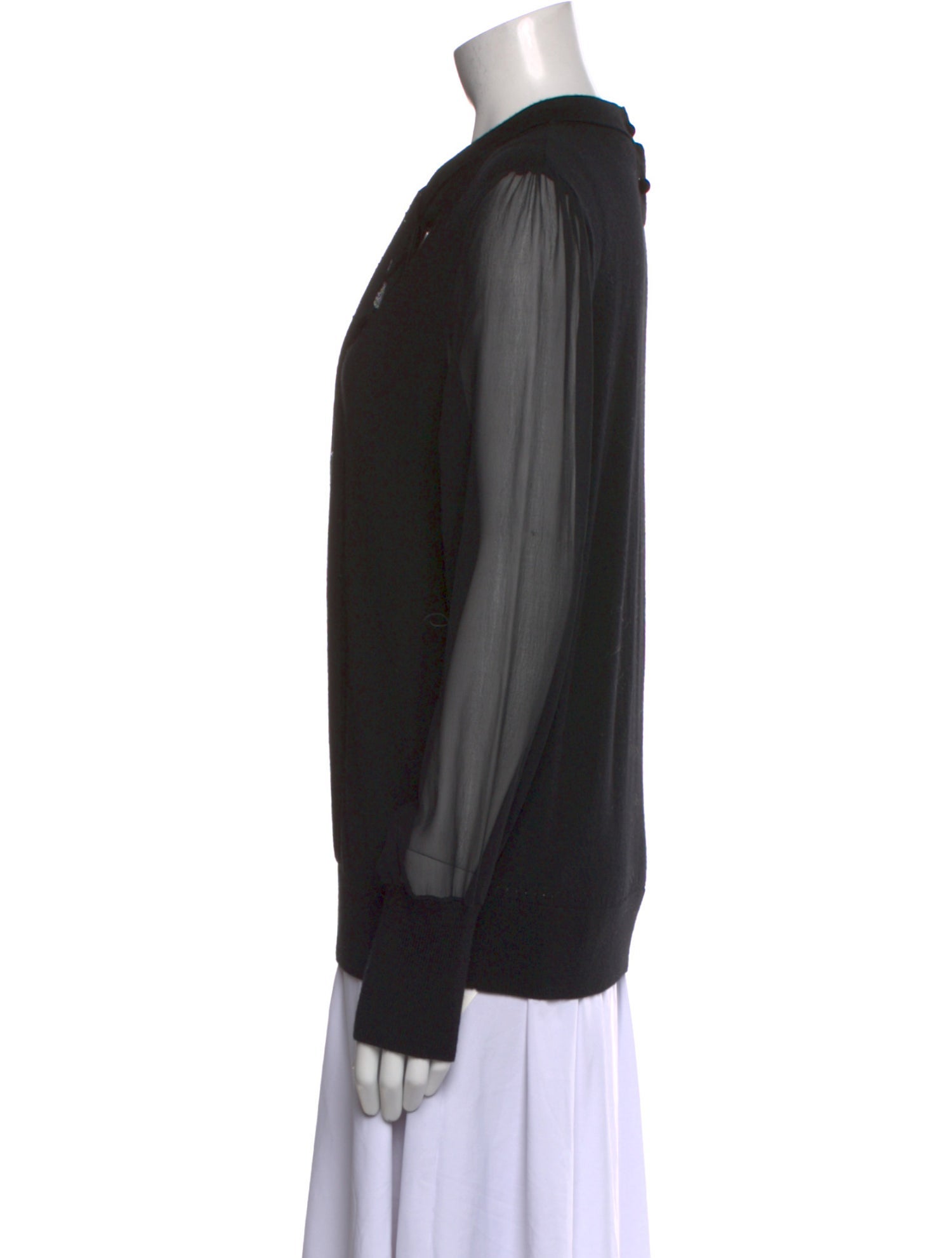 Tory Burch Wool Crew Neck Sweater