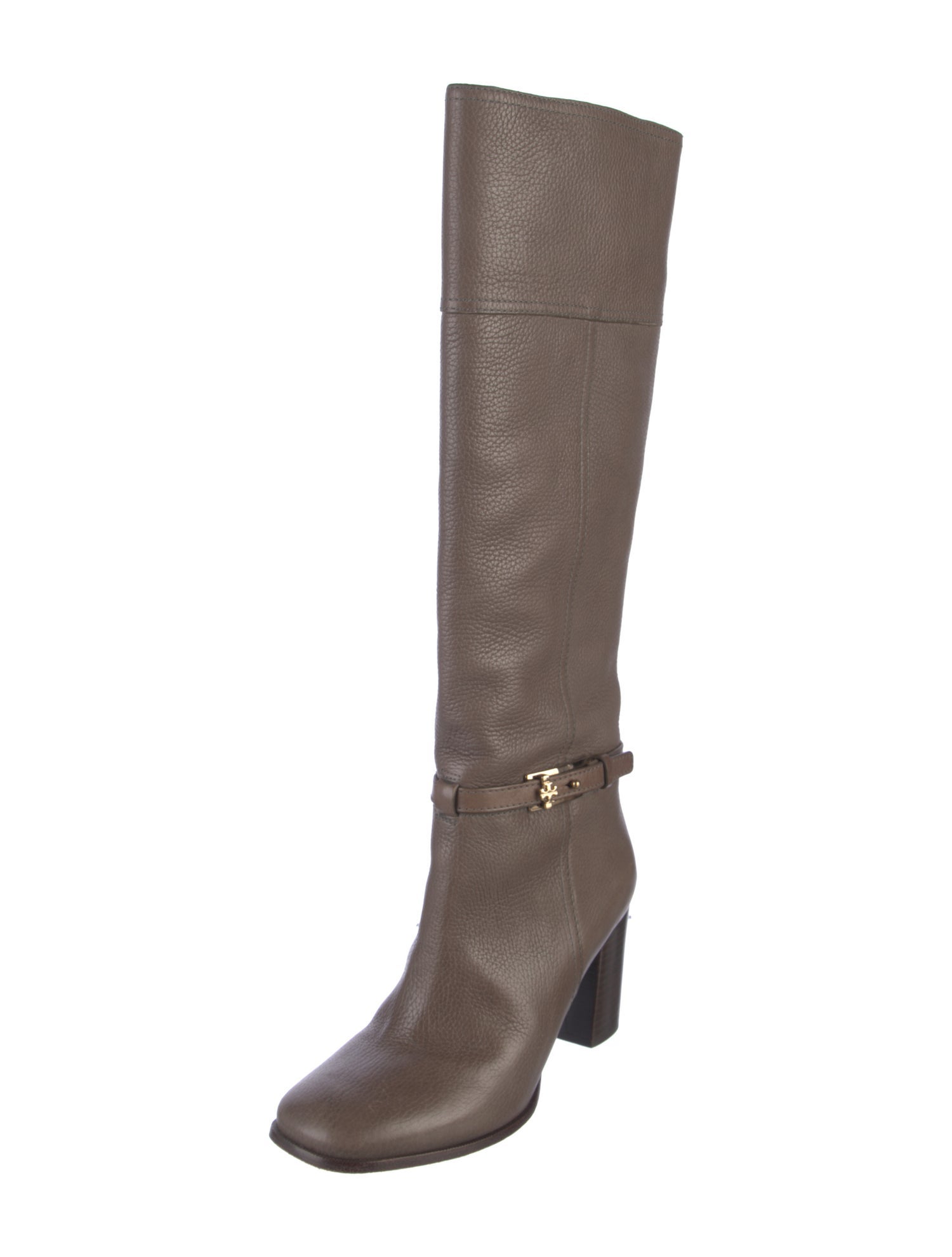 Tory Burch Leather Riding Boots