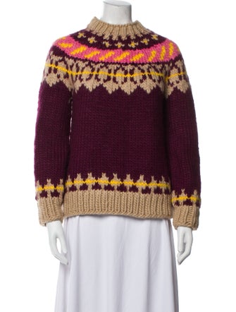 Tory Burch Wool Printed Sweater
