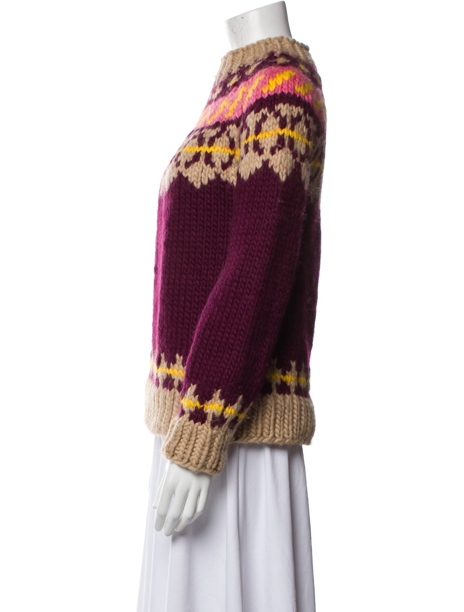 Tory Burch Wool Printed Sweater