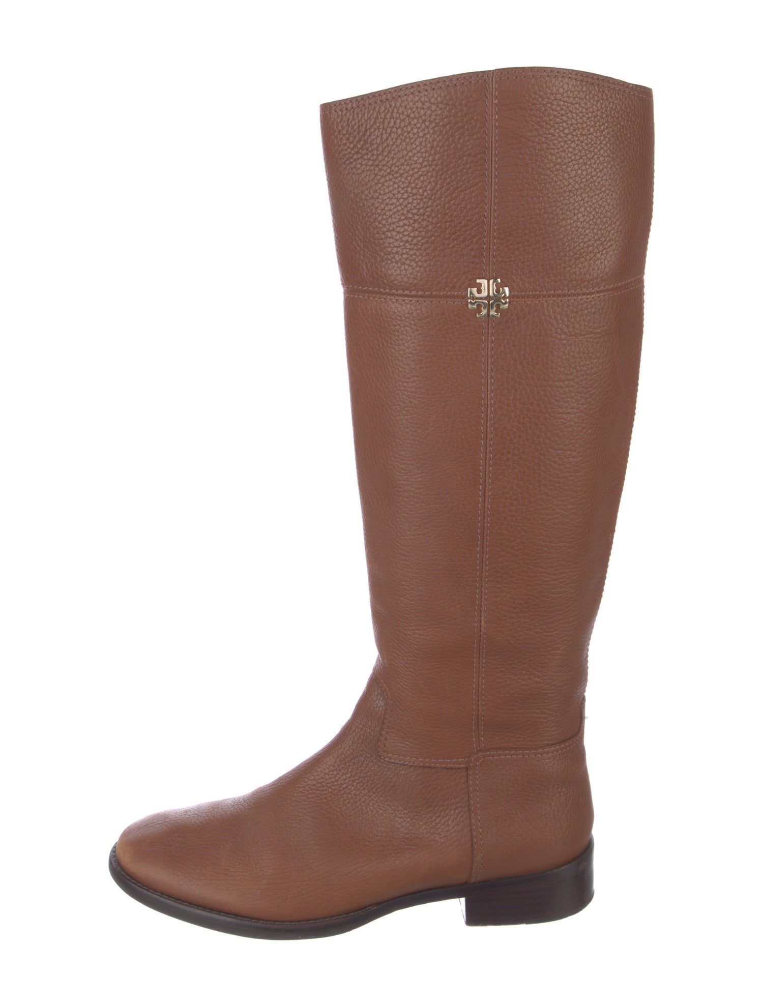 Tory Burch Leather Riding Boots