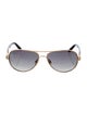 Tory Burch Aviator Gradient Sunglasses