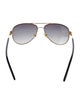 Tory Burch Aviator Gradient Sunglasses