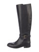 Tory Burch Leather Riding Boots