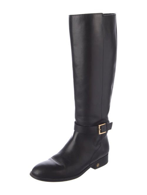 Tory Burch Leather Riding Boots