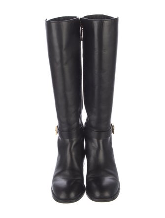 Tory Burch Leather Riding Boots