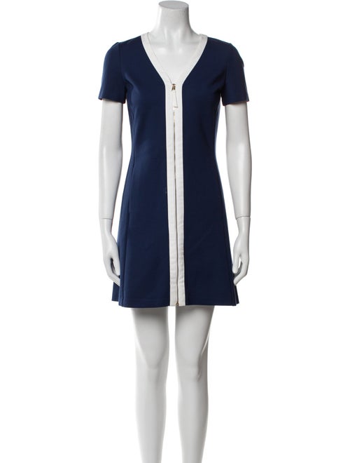 Tory Burch V-Neck Mini Dress