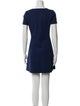 Tory Burch V-Neck Mini Dress