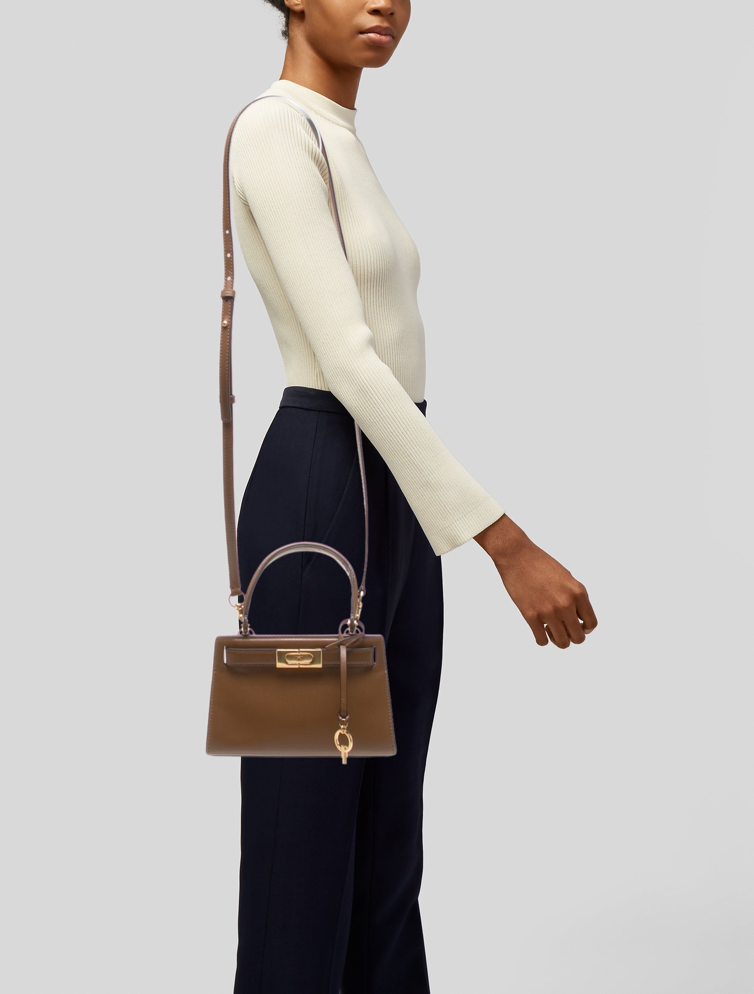 Tory Burch Leather Lee Radziwill Petite