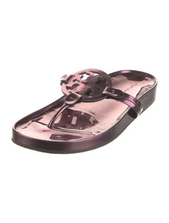 Tory Burch Patent Leather Slides