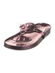 Tory Burch Patent Leather Slides