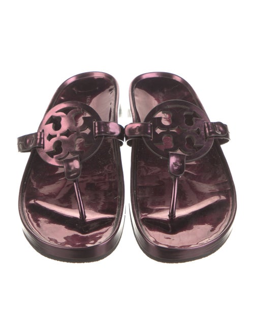Tory Burch Patent Leather Slides