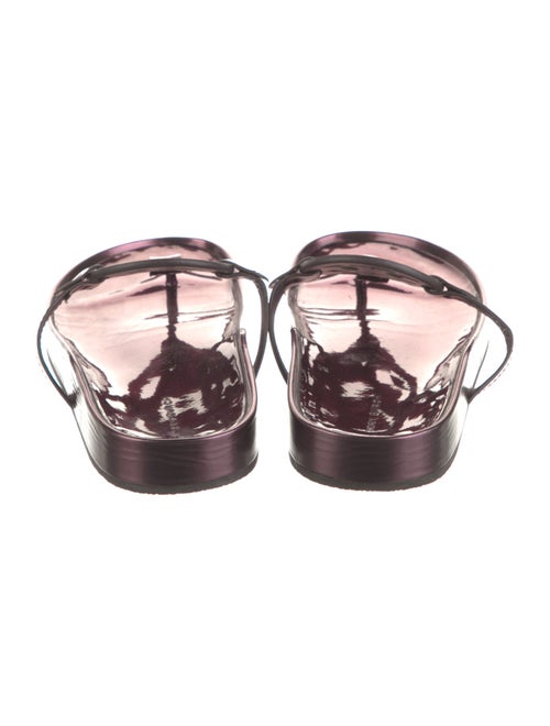 Tory Burch Patent Leather Slides