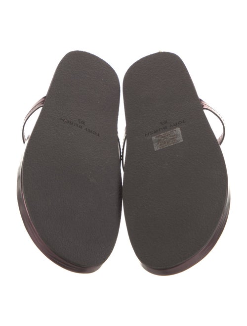 Tory Burch Patent Leather Slides