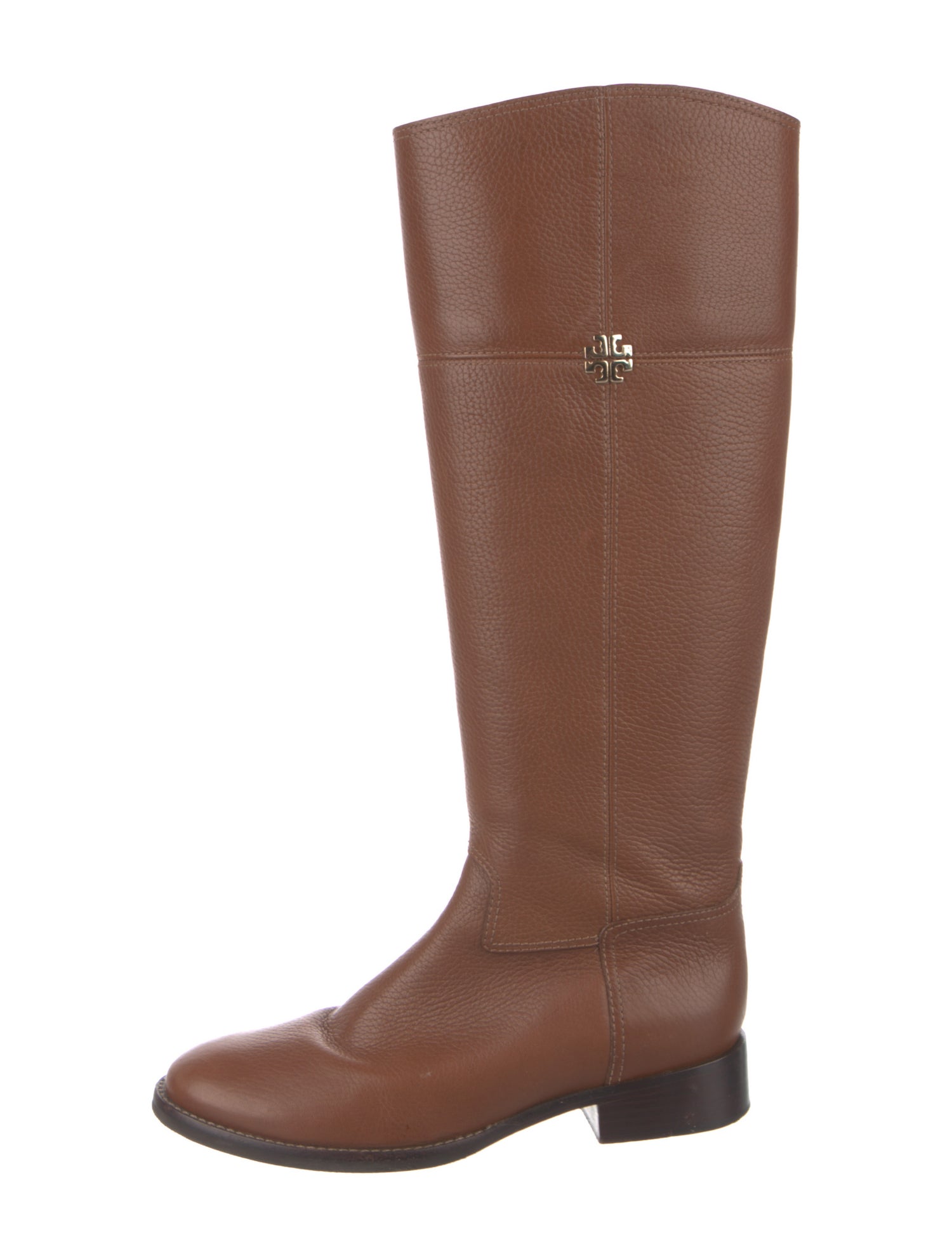 Tory Burch Leather Riding Boots