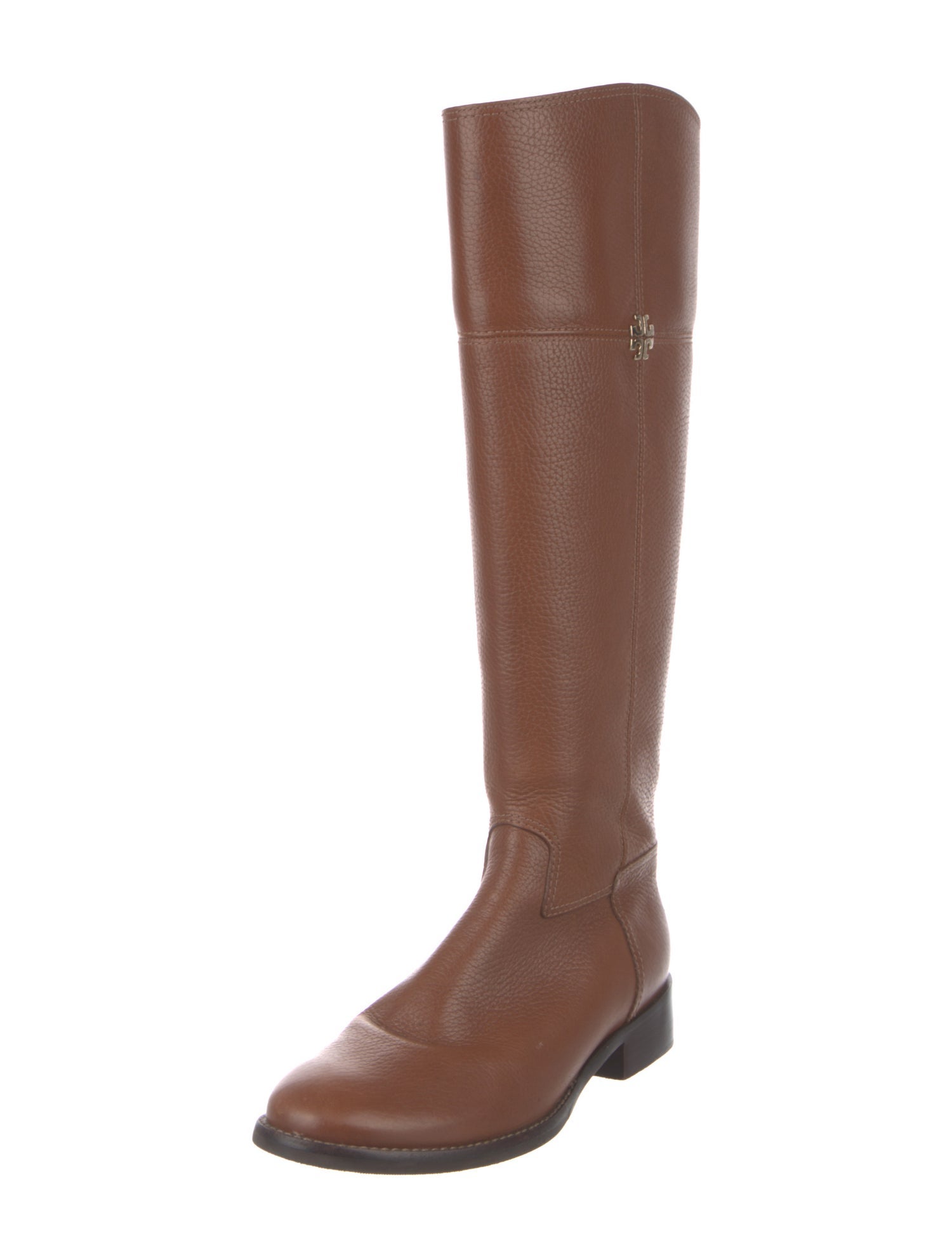 Tory Burch Leather Riding Boots
