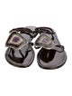Tory Burch Patent Leather Slingback Sandals