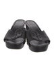 Tory Burch Leather Studded Accents Slides