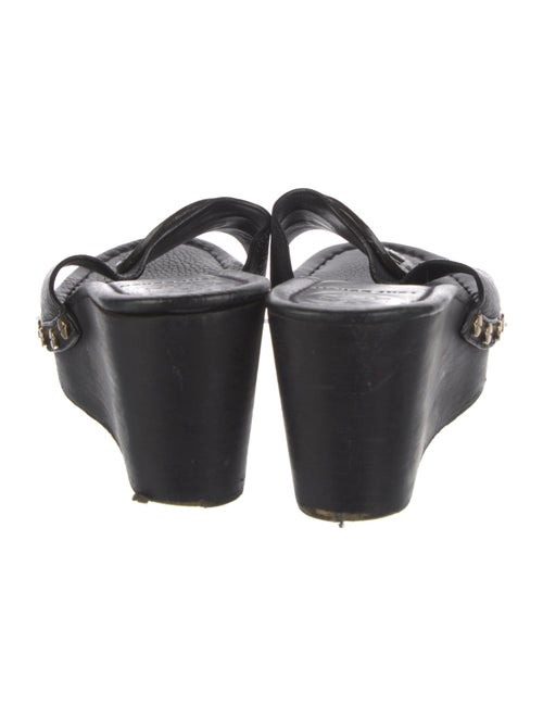 Tory Burch Leather Studded Accents Slides
