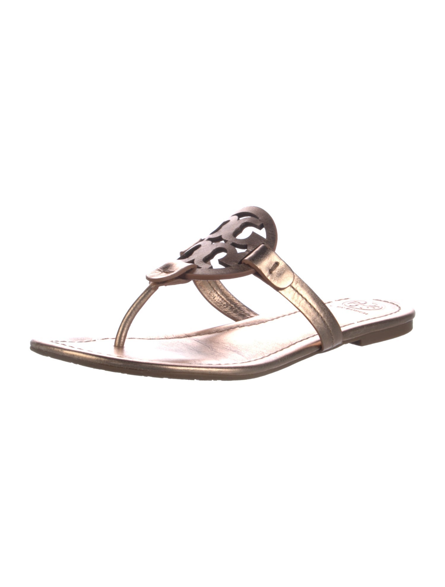 Tory Burch Leather Slides