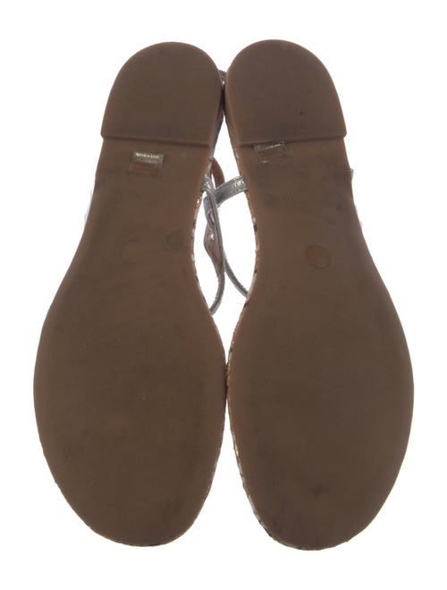 Tory Burch Leather T-Strap Sandals