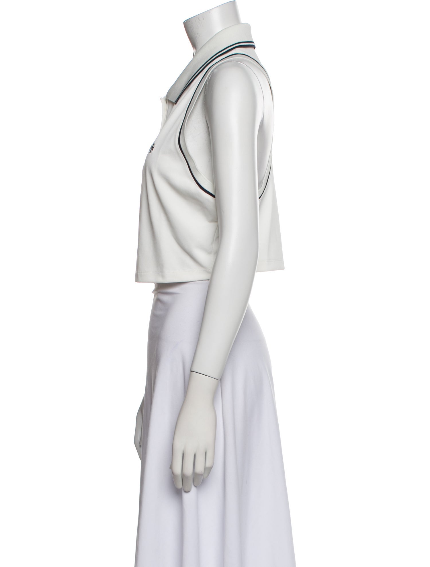 Tory Burch Sleeveless Crop Top