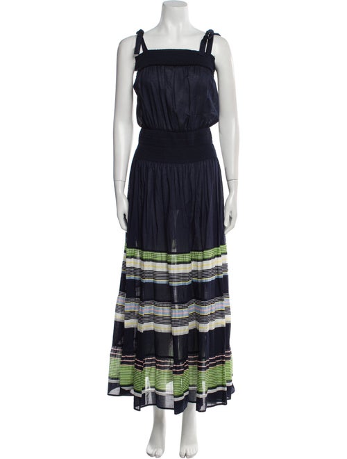 Tory Burch Striped Long Dress